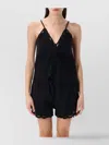 Isabel Marant Étoile Isabel Marant Etoile Embroidered Black Tomeki Tank Top