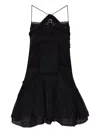 Isabel Marant Étoile Geraldin Lace-trimmed Cotton Minidress