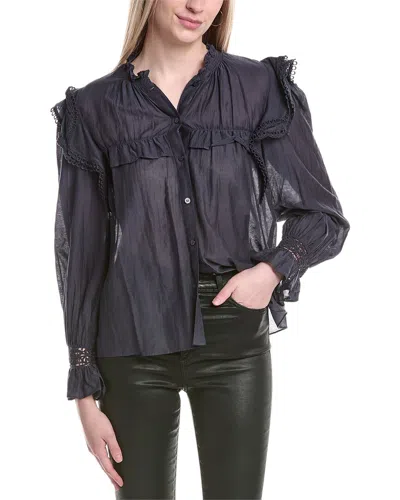 Isabel Marant Étoile Isabel Marant Etoile Lacy Top In Black