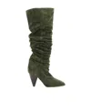 Isabel Marant Étoile Lage Thigh-high Boots In Black