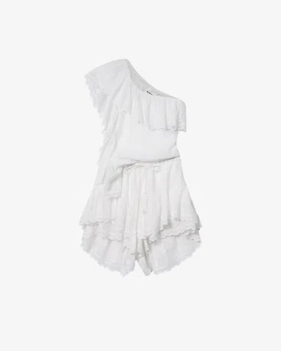 Isabel Marant Étoile Lalia Overall In White