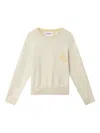 Isabel Marant Étoile Lanta Logo-detail Pullover In Neutral