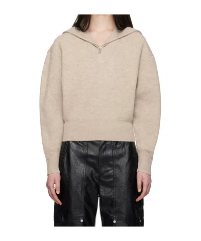 Isabel Marant Étoile Gray Laranne Sweater In 02ly Light Grey