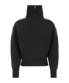 Isabel Marant Étoile Isabel Marant Etoile Woman Charcoal Stretch Wool Blend Laranne Sweater In Black