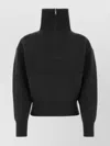 Isabel Marant Étoile Isabel Marant Etoile Woman Charcoal Stretch Wool Blend Laranne Sweater