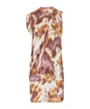 Isabel Marant Étoile Leany Mini Dress In Natural Color/ochre