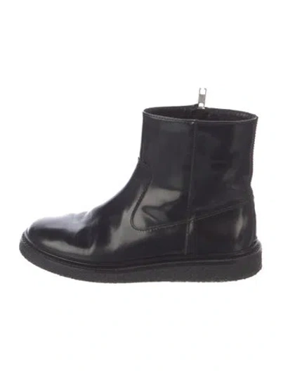 Pre-owned Isabel Marant Étoile Leather Chelsea Boots In Blue