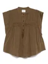 Isabel Marant Étoile Isabel Marant Etoile Shirt Leaza In Green
