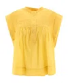 Isabel Marant Étoile Leaza Top In Yellow