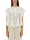 Isabel Marant Étoile 'destiny' Voile Top In White