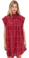 Isabel Marant Étoile Leazali Dress Red In Red
