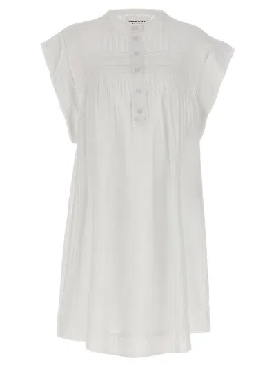 Isabel Marant Étoile 'leazali' Midi Dress In White