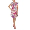 Isabel Marant Étoile Leazali Pleat Detailed Mini Dress In Multi