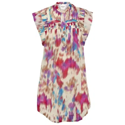 ISABEL MARANT ÉTOILE ISABEL MARANT ETOILE LEAZALI PLEAT DETAILED MINI DRESS