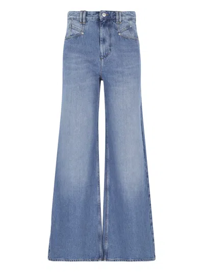 Isabel Marant Étoile Lemony Jeans In Blue