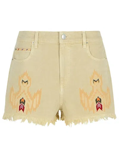 Isabel Marant Étoile Isabel Marant Etoile Shorts Lesia In Beige