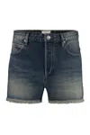 Isabel Marant Étoile Lesia Denim Shorts In Denim