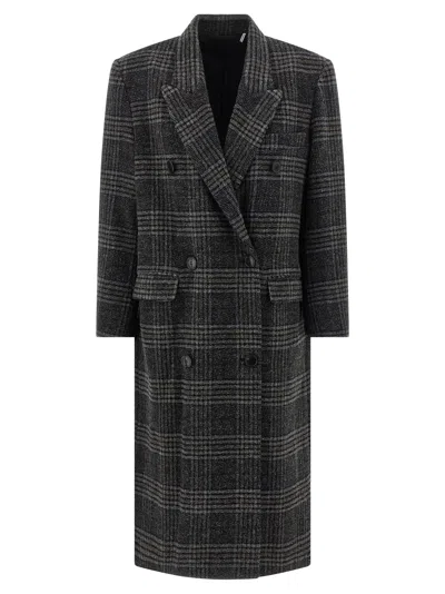 Isabel Marant Étoile Lexana Coat In Gray