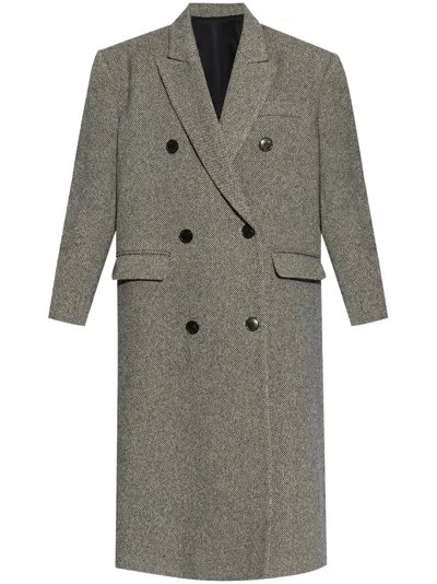 ISABEL MARANT ÉTOILE LEXANA DOUBLE-BREASTED COAT