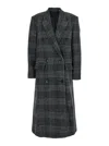 Isabel Marant Étoile Womens Grey Lexana Double-breasted Wool Coat In Gray