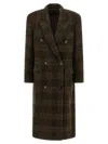 Isabel Marant Étoile Lexana Long Coat In Multi