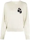 Isabel Marant Étoile Marant Etoile Marisans Cotton And Wool Jumper In Gray