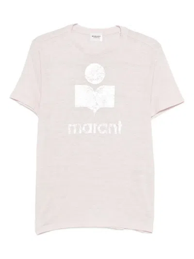 Isabel Marant Étoile Light Pink Logo T-shirt