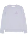 Isabel Marant Étoile Light Purple Logo Sweatshirt In Light Purple