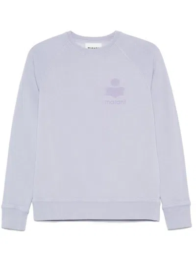 Isabel Marant Étoile Light Purple Logo Sweatshirt