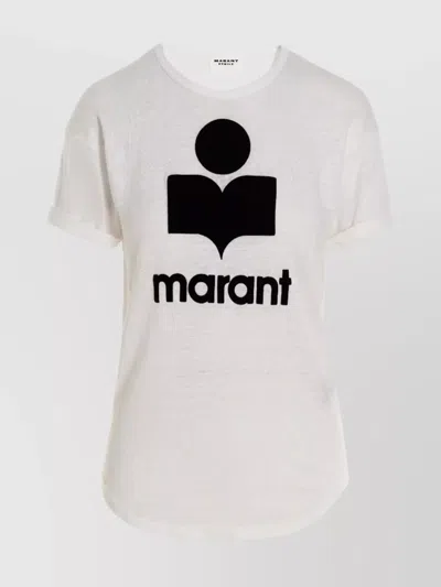 ISABEL MARANT ÉTOILE LIGHTWEIGHT ROLLED CUFFS T-SHIRT