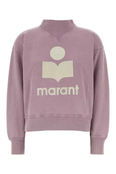Isabel Marant Étoile Isabel Marant Etoile Lilac Cotton Blend Moby Sweatshirt In Purple