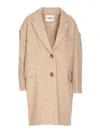 Isabel Marant Étoile Isabel Marant Etoile Coats In Beige