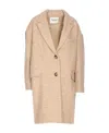 Isabel Marant Étoile Isabel Marant Etoile Coats In Nude