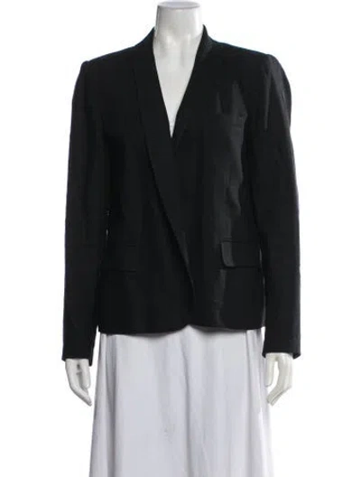 Pre-owned Isabel Marant Étoile Linen Blazer In Black