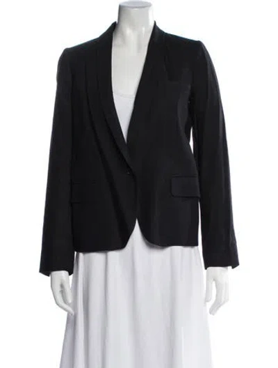 Pre-owned Isabel Marant Étoile Linen Blazer In Black