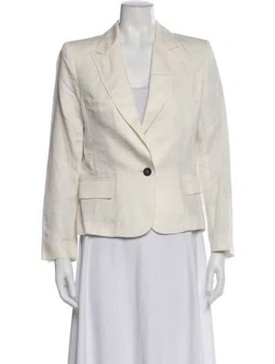 Pre-owned Isabel Marant Étoile Linen Blazer In Neutral