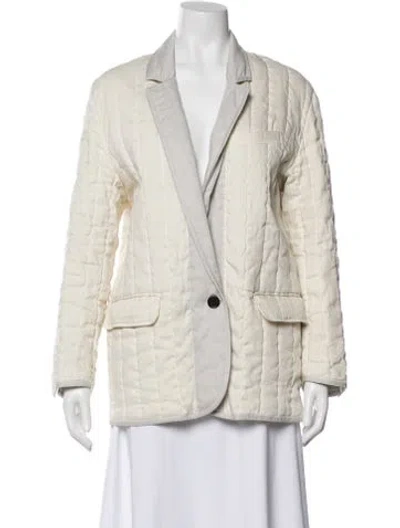 Pre-owned Isabel Marant Étoile Linen Blazer In Neutral