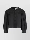 Isabel Marant Étoile Valmira Embroidered Linen And Cotton Blouse
