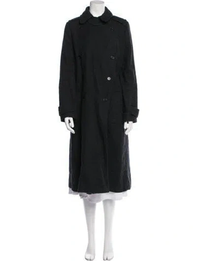 Pre-owned Isabel Marant Étoile Linen Coat In Black
