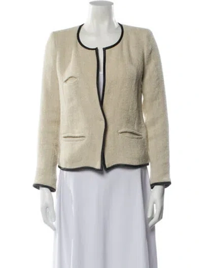 Pre-owned Isabel Marant Étoile Linen Evening Jacket In Neutral