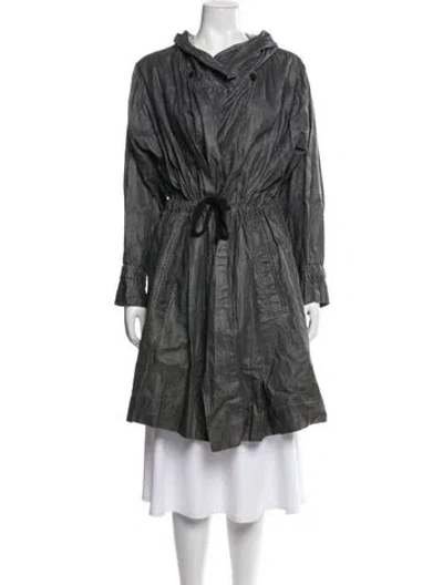 Pre-owned Isabel Marant Étoile Linen Jacket In Grey/neutrals