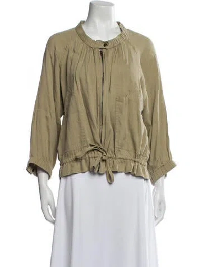 Pre-owned Isabel Marant Étoile Linen Jacket In Neutral