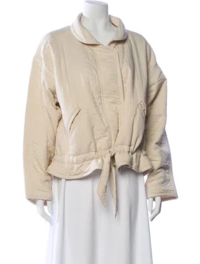 Pre-owned Isabel Marant Étoile Linen Jacket In Neutral