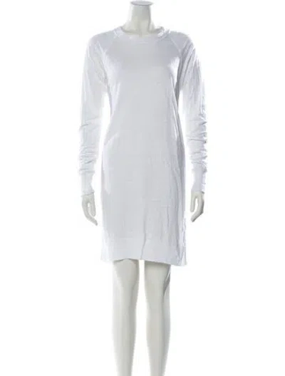 Pre-owned Isabel Marant Étoile Linen Mini Dress In White