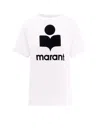 Isabel Marant Étoile Isabel Marant Etoile Zewel T Shirt With Flocked Logo