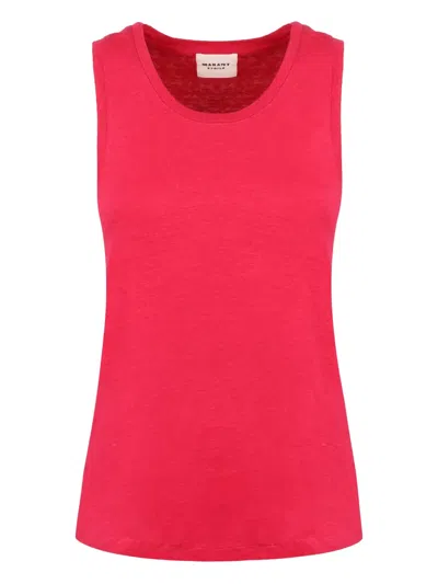 ISABEL MARANT ÉTOILE LINEN TANK TOP