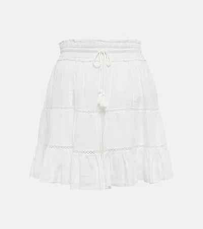Isabel Marant Étoile Minirock Lioline In White