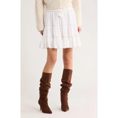 Isabel Marant Étoile Lioline Tiered Skirt In White