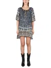 Isabel Marant Étoile Loane Dress In Multicolor