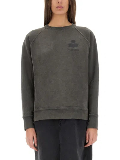 ISABEL MARANT ÉTOILE ISABEL MARANT ETOILE LOGO DETAIL SWEATSHIRT